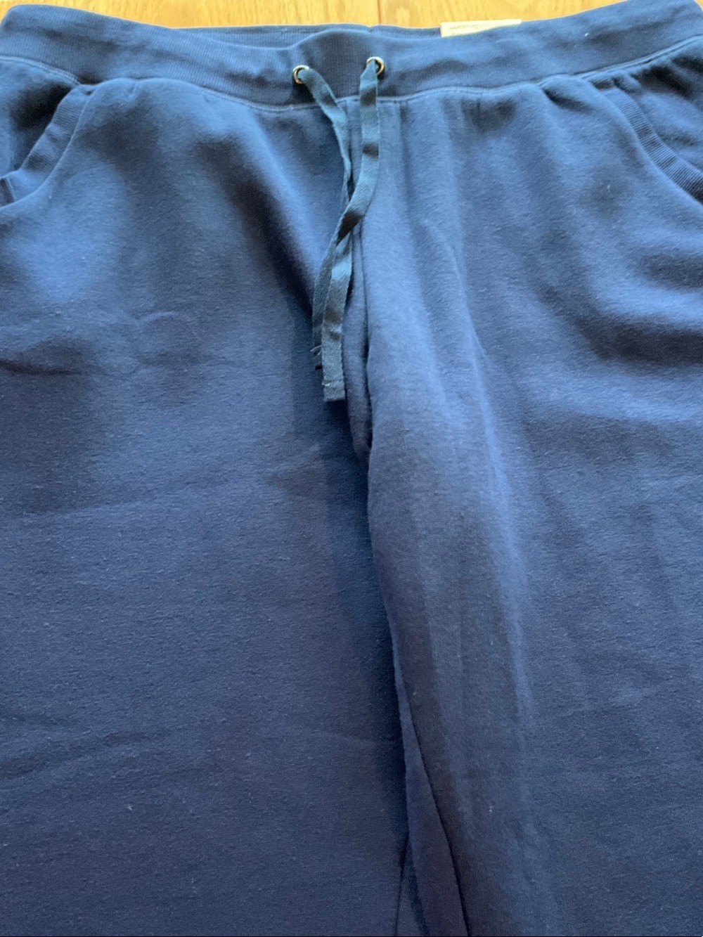 NWT St. John's Bay Navy Blue Mid Rise Easy Fit Drawstring Jogger Pants - Picture 7 of 12
